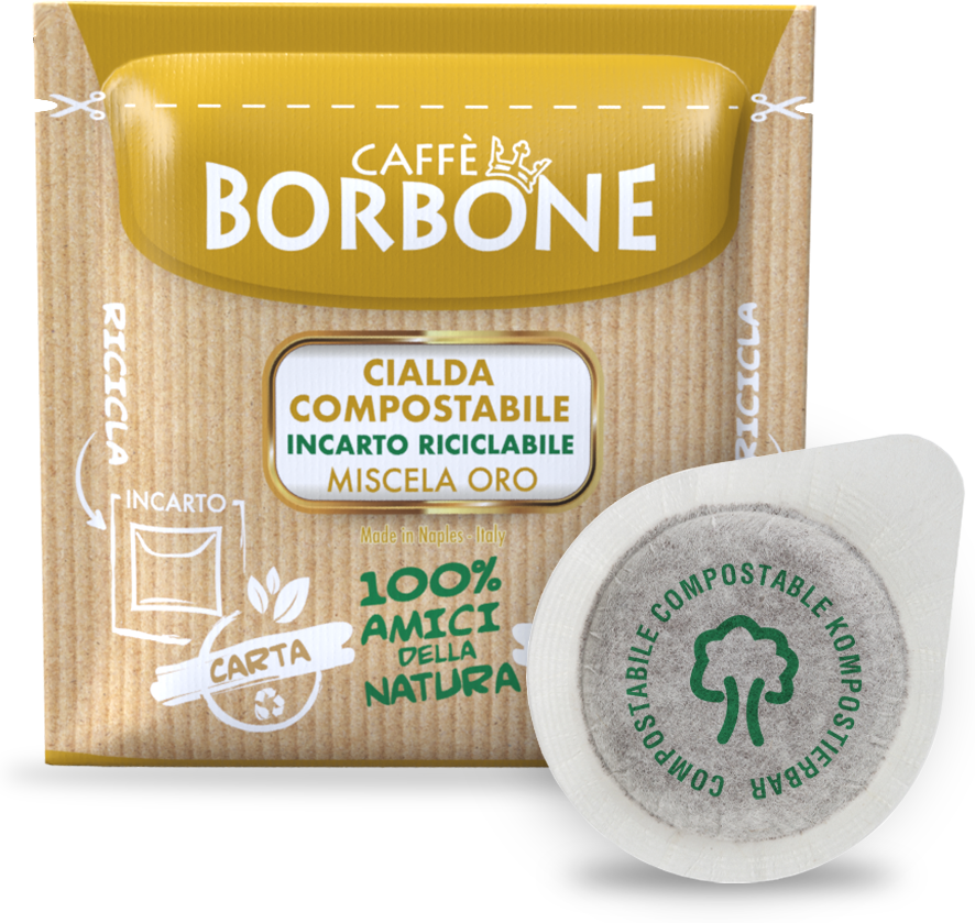 Caffè Borbone - Miscela Oro - Box 50 Cialde Ese44 Da 7.2g