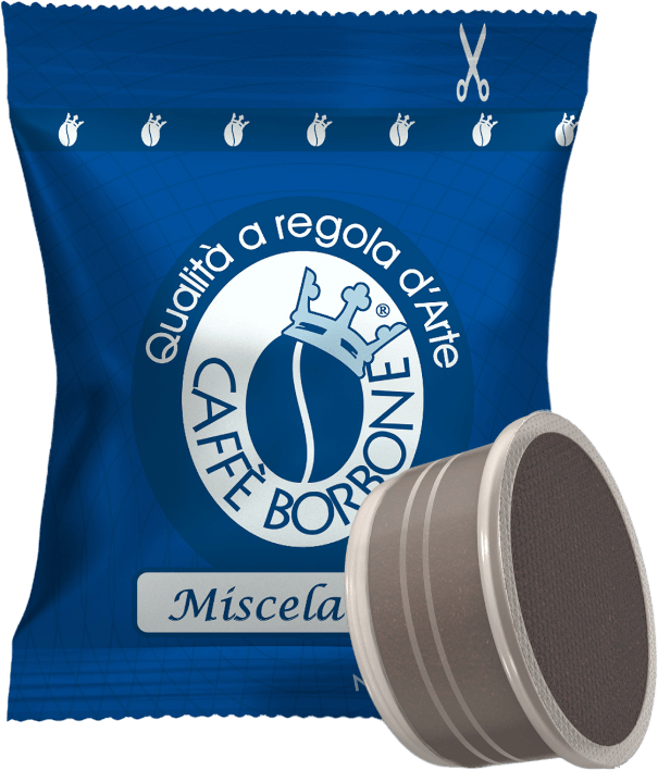 Caffè Borbone - Miscela Blu - Box 50 Capsule Compatibili Espresso Point Da 7g