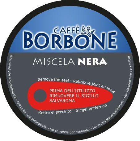 Caffè Borbone Dolce Re - Miscela Nera - Box 90 Capsule Compatibili Dolce Gusto Da 7g