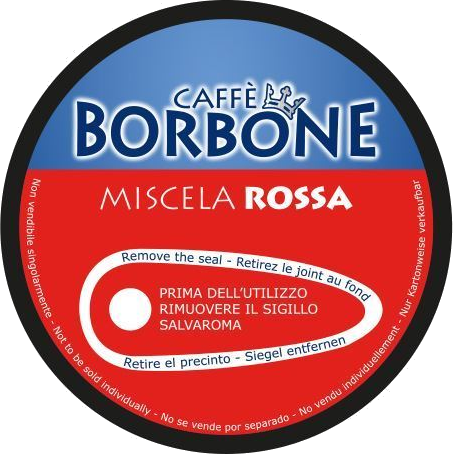 Caffè Borbone Dolce Re - Miscela Rossa - Box 90 Capsule Compatibili Dolce Gusto Da 7g