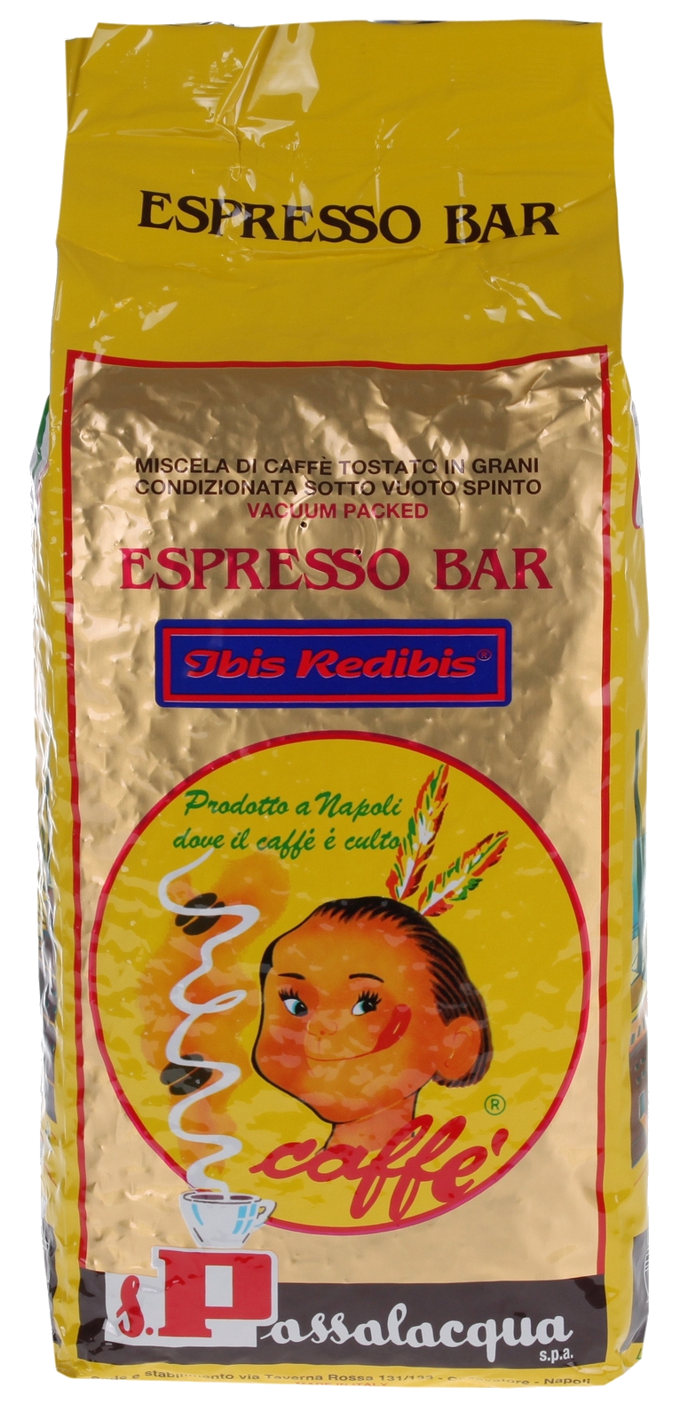 Passalacqua Caffè  Ibis Redibis - Espresso Bar - Pacco 1kg In Grani