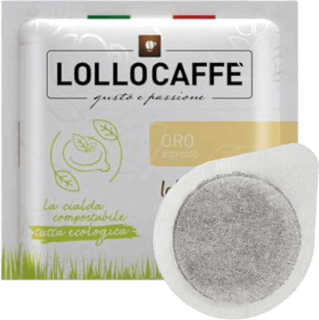 Lollo Caffè - Miscela Oro - Box 150 Cialde Ese44 Da 7.5g