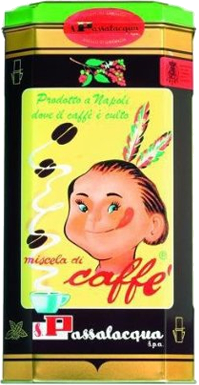 Passalacqua Caffè  Mehari - Gusto Forte - Lattina 1kg Macinato