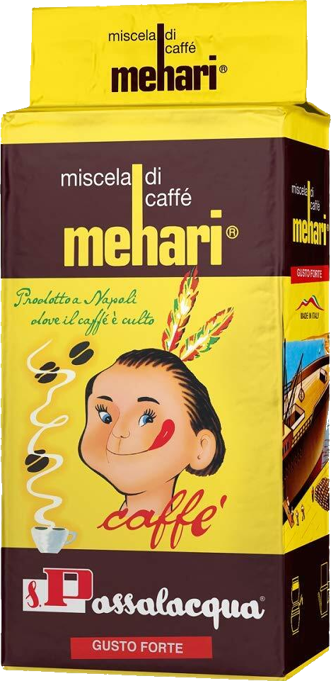 Passalacqua Caffè  Mehari - Gusto Forte - Pacchetto 250g Macinato