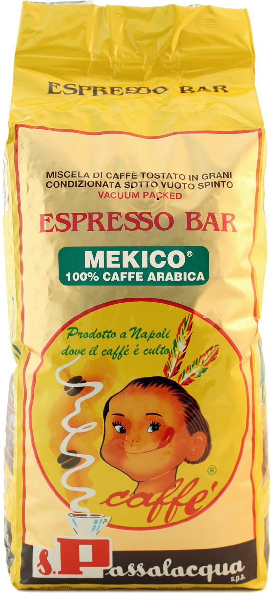 Passalacqua Caffè  Mexico - Espresso Bar - Pacco 3kg In Grani