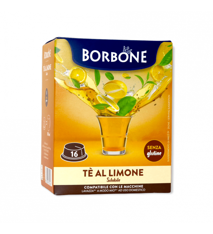 Caffè Borbone Tè Al Limone  - 16 Capsule Compatibili A Modo Mio Da 9g