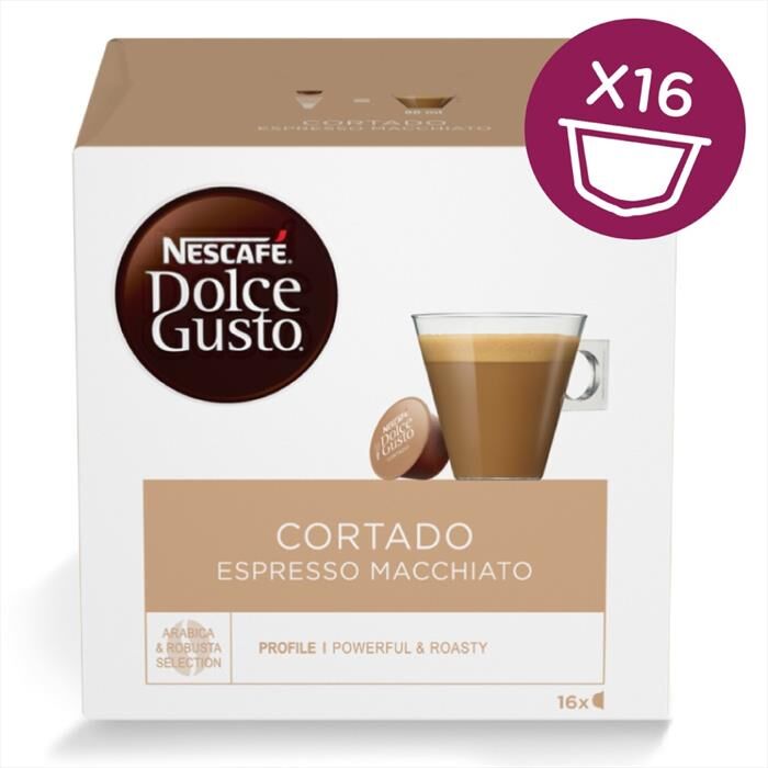 NESCAFE' DOLCE GUSTO Cortado Espresso Macchiato