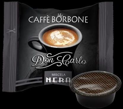 CAFFE BORBONE Don Carlo Nero Comp. Lavazza A Modo Mio 50 Caps -