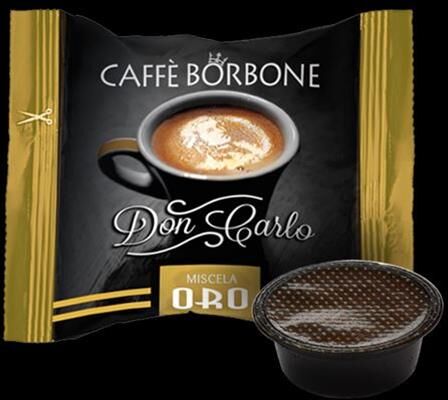 CAFFE BORBONE Don Carlo Oro Comp. Lavazza A Modo Mio 50 Caps