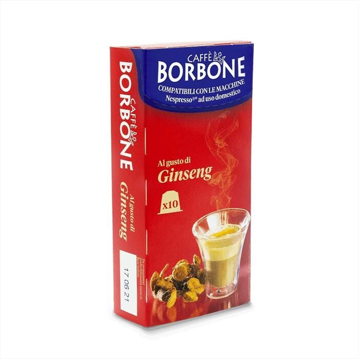 CAFFE BORBONE Al Gusto Di Ginseng Comp. Nespresso 10 Pz -