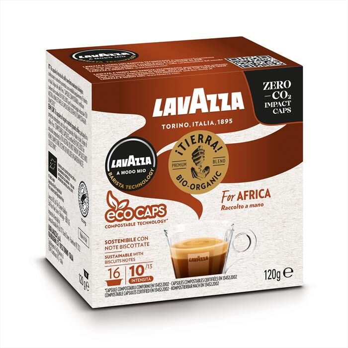 LAVAZZA Tierra Bio Africa 16 Caps