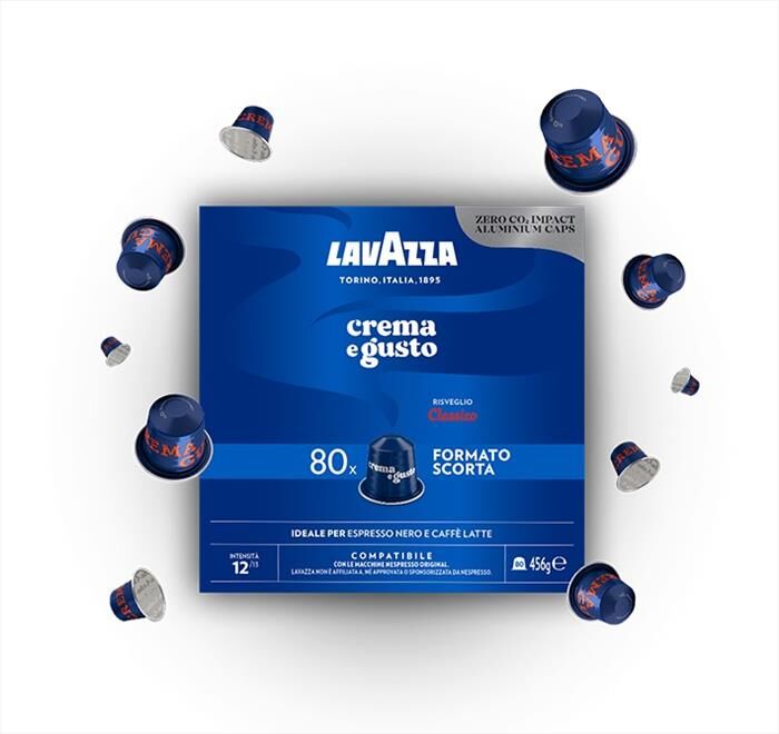 LAVAZZA Crema E Gusto Nespresso 80 Caps-blu