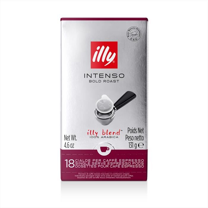 ILLY 18 Cialde Caffè Monodose E.s.e. Intenso