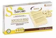 SARCHIO Soffio riso ciocc.bianco 75g