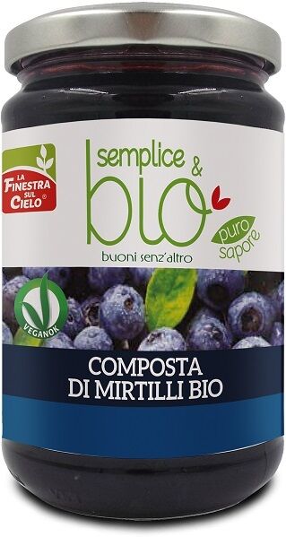 LA FINESTRA SUL CIELO Fsc composta mirtillo 320g