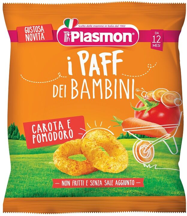 PLASMON paff snack car/pom.15g