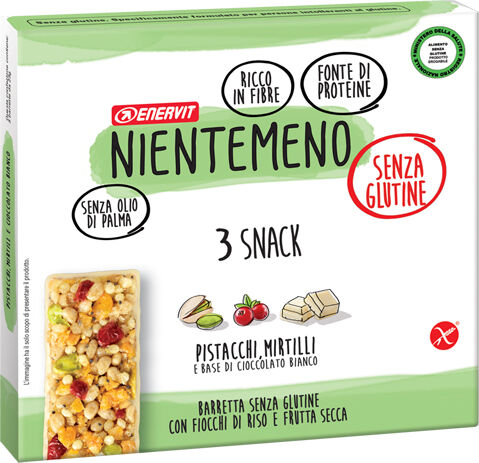 Enervit Nientemeno en barretta pistacchi mirtilli 63 g