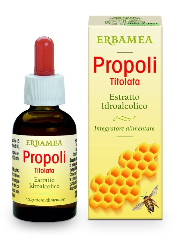 ERBAMEA Propoli titolata estratto idroalcolico 30 ml