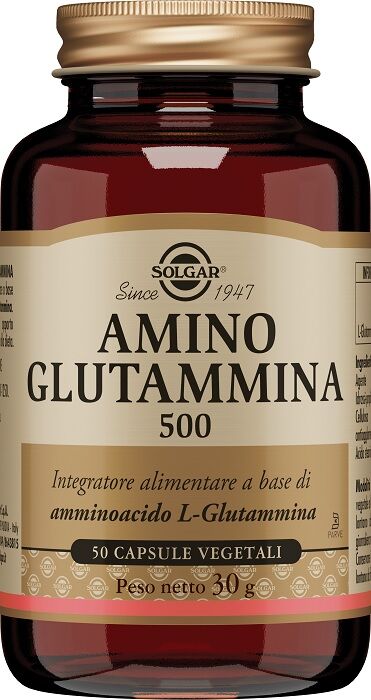 SOLGAR Amino glutammina 500 50 capsule vegetali