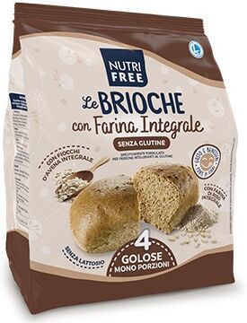 NUTRIFREE le brioche integrale 4x50 g