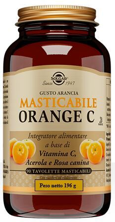 SOLGAR Orange c 90 tavolette masticabili