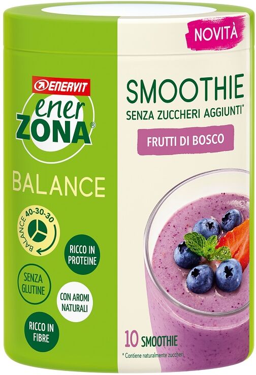 Enervit Enerzona smoothie frutti di bosco 300 g