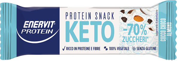 Enervit protein keto snack cocco choco almond 35 g