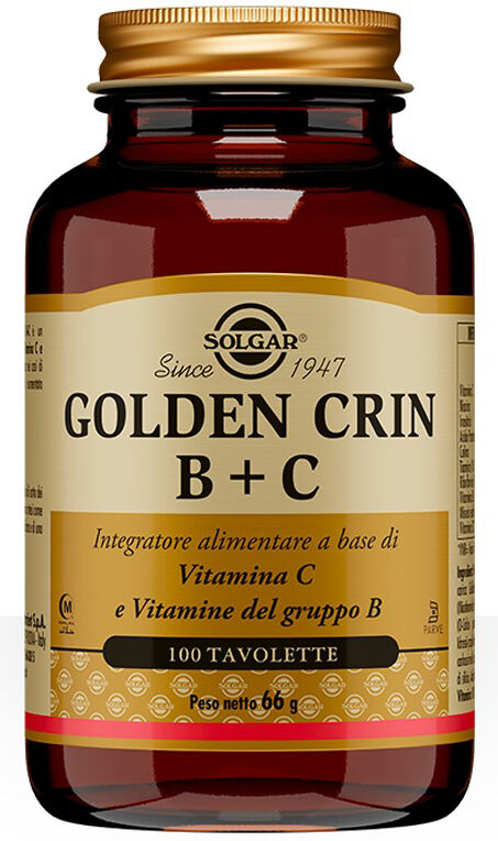 SOLGAR Golden crin b+c 100 tavolette