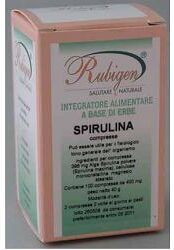 natur-farma srl rubigen spirulina alga 100 compresse