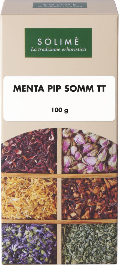 SOLIME' Srl Menta piperita sommita' taglio tisana 100 g