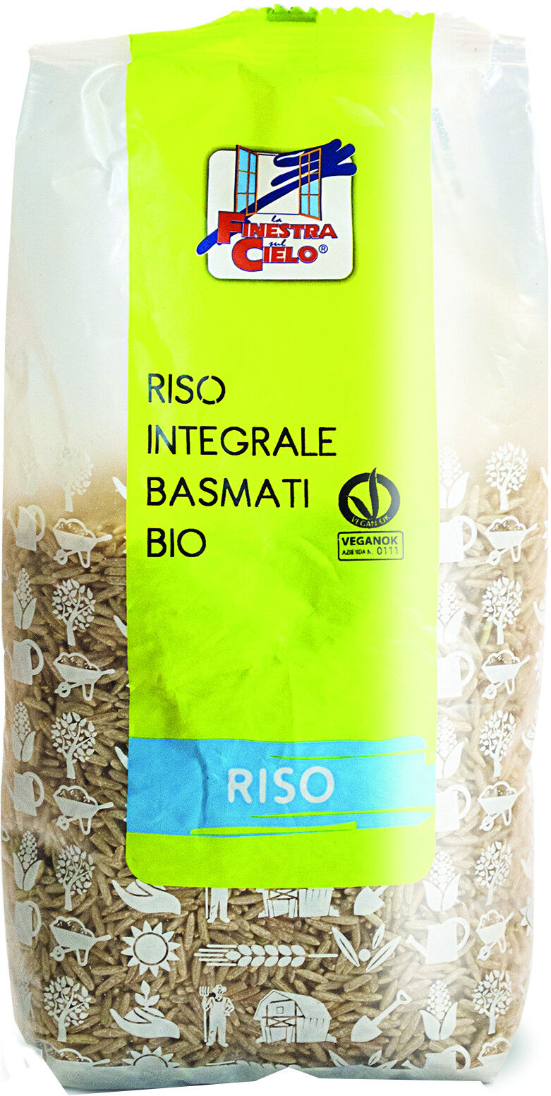 LA FINESTRA SUL CIELO Riso basmati integrale bio 500 g