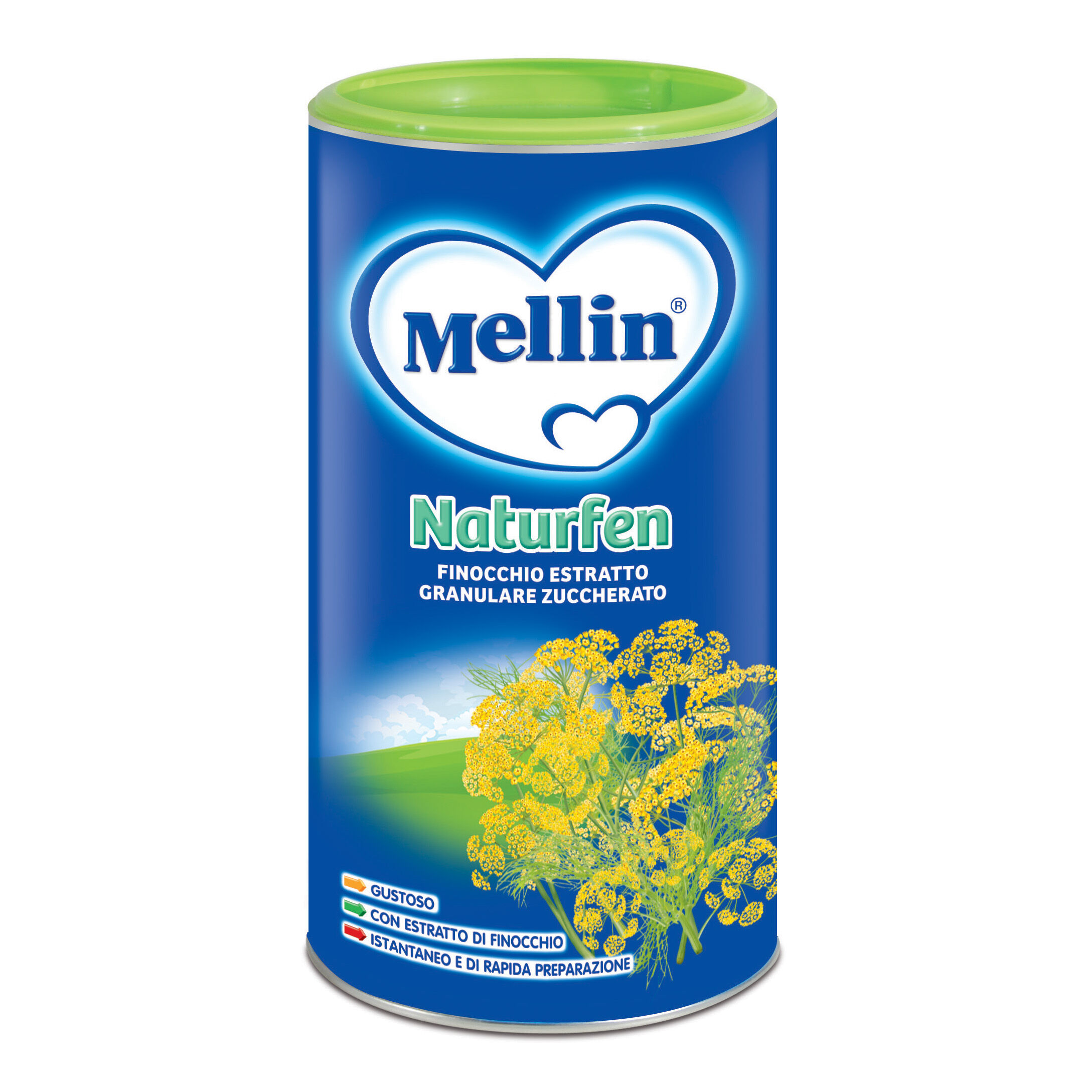 MELLIN Naturfen-bev 200 gr