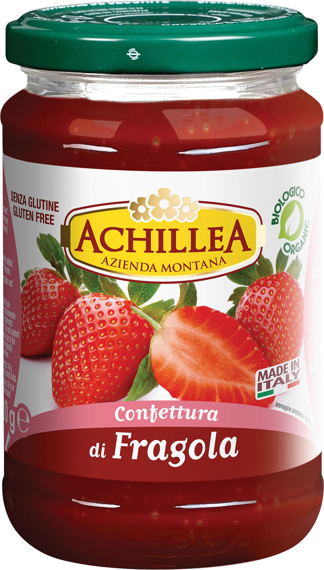 ecor Achillea confettura extra di fragola 310 g