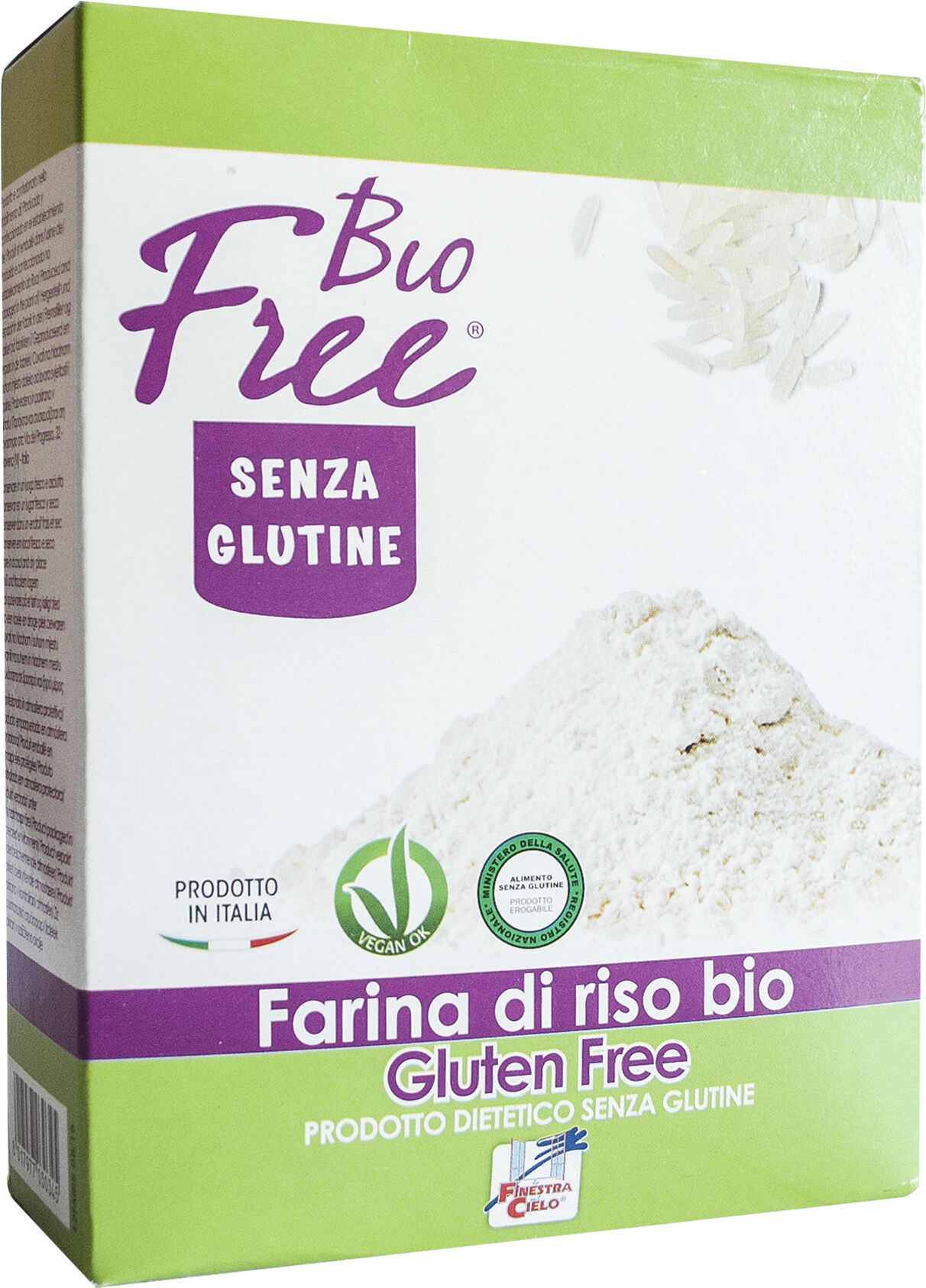 BIOTOBIO Fsc bio free farina di riso biologica vegan 400 g