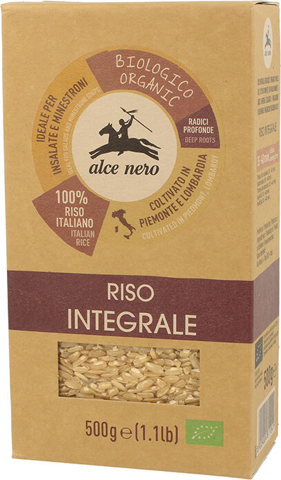 ALCE NERO Riso integrale bio 500 g