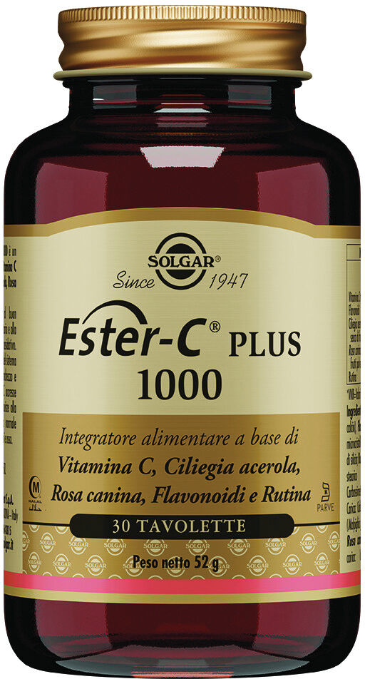 SOLGAR Ester c plus 1000 30 tavolette