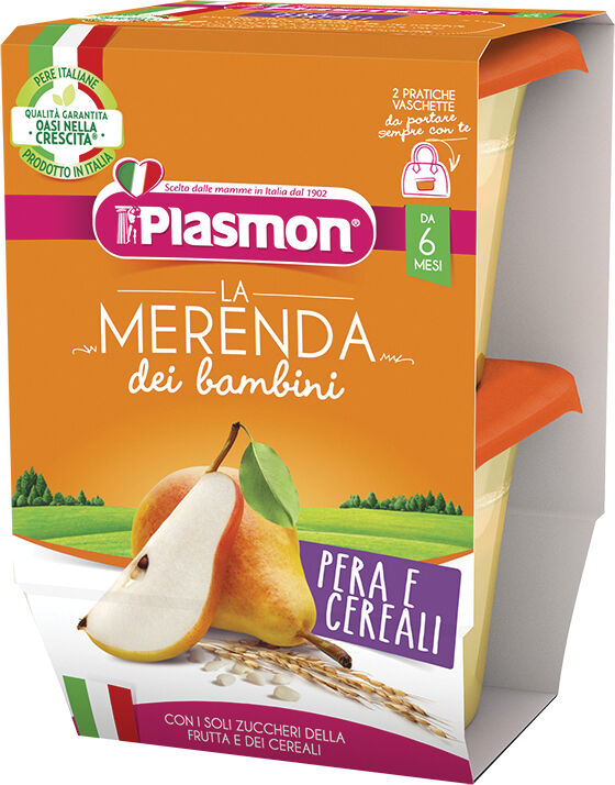 PLASMON mer.pera-cer.2x120g