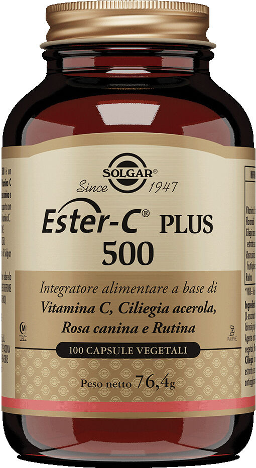 SOLGAR Ester c plus 500 100 capsule