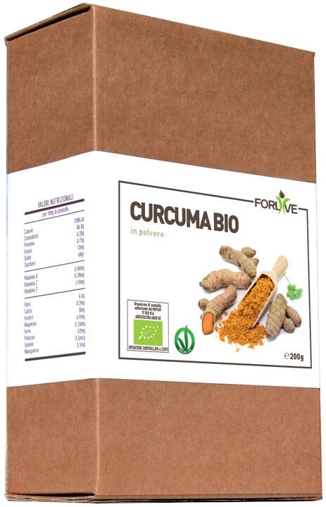 FORLIVE SRL Curcuma bio 200 g