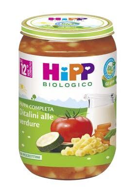 HIPP ditalini alle verdure250g