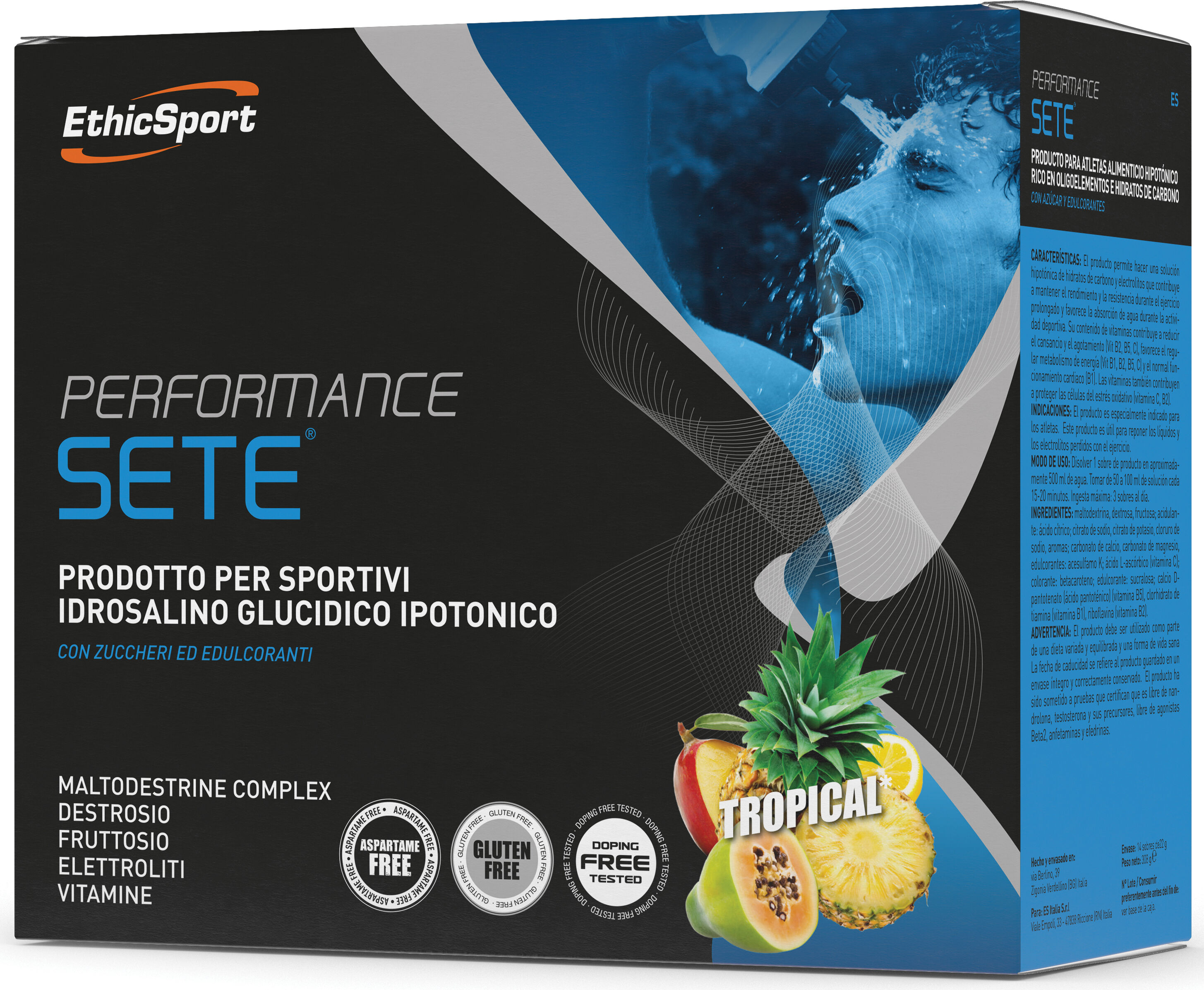 Es Ethicsport performance sete tropical 14 bustine