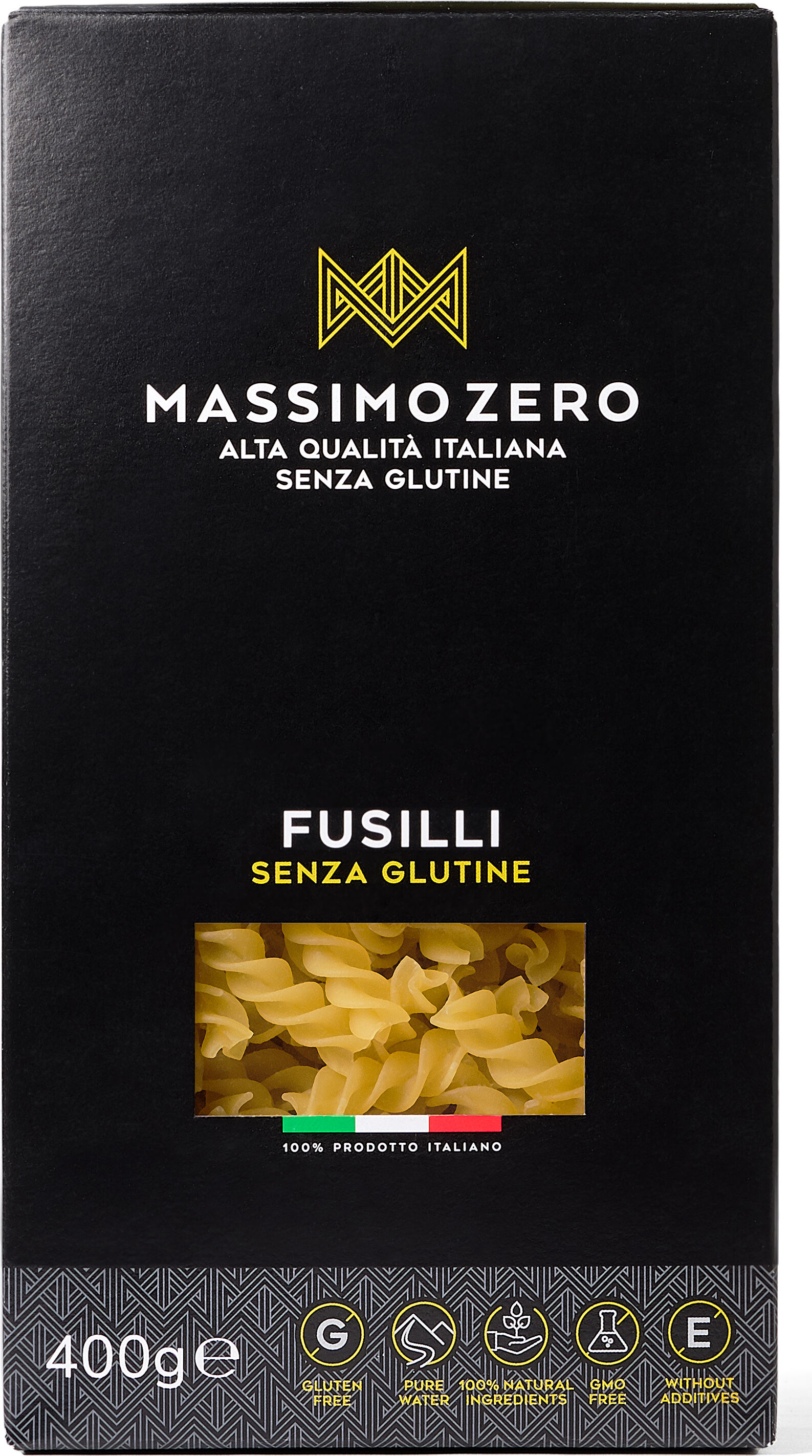 MASSIMO ZERO fusilli 400g