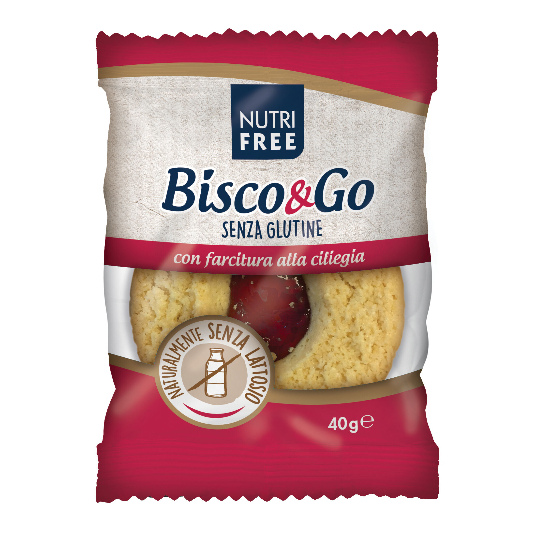 NUTRIFREE bisco&go ciliegia40g