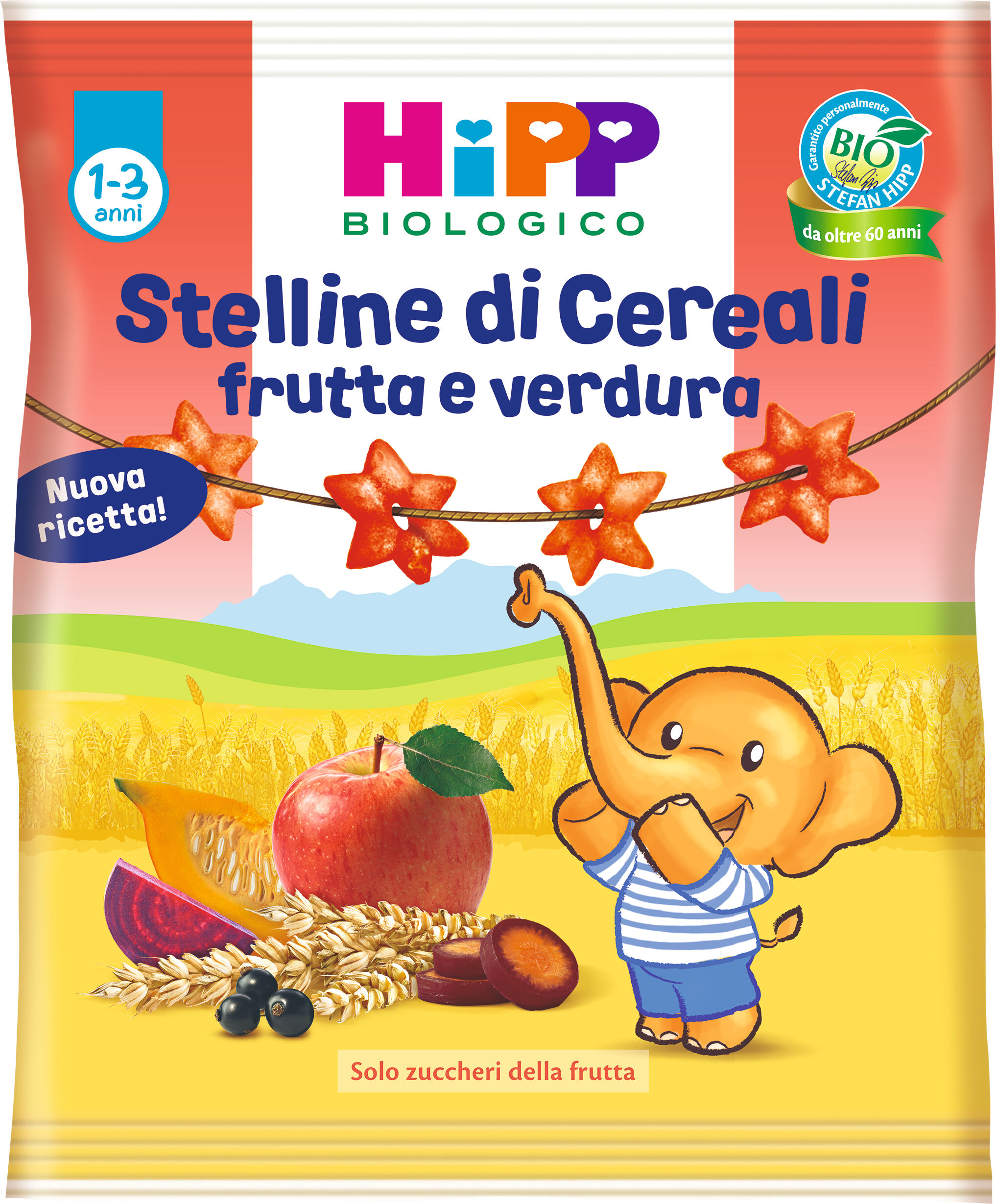 BIO + stelline frut verdura