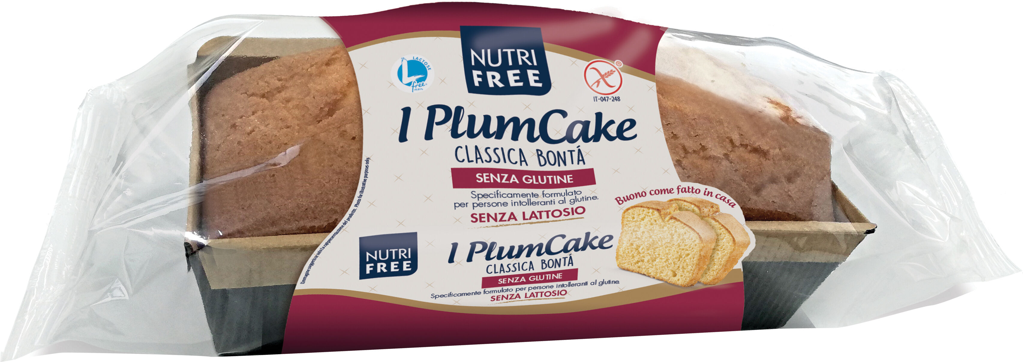 NUTRIFREE plumcake class.330g