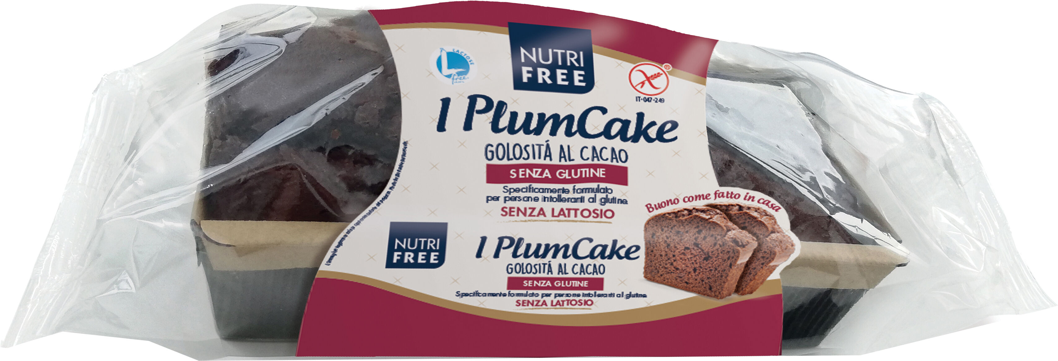 NUTRIFREE plumcake cacao 330g