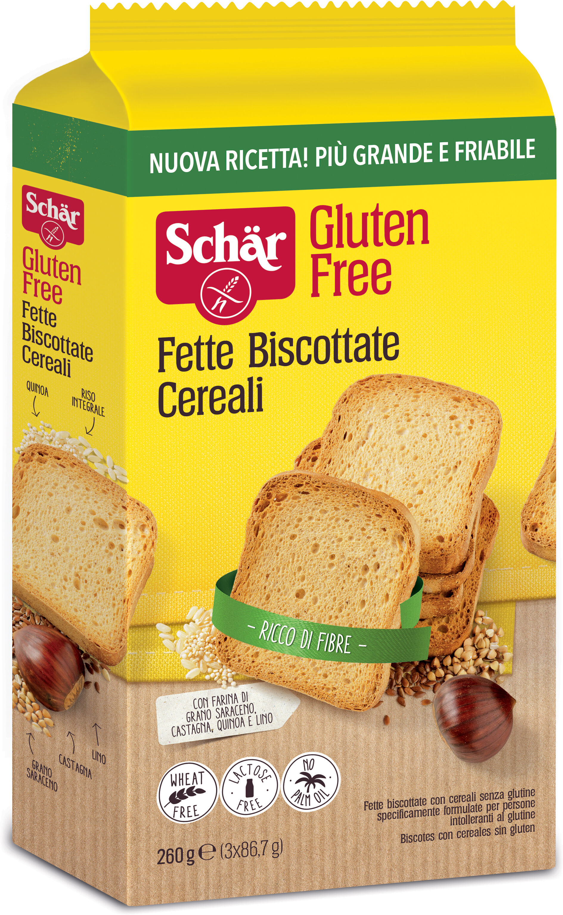 SCHAR fette bisc.cereali 260g