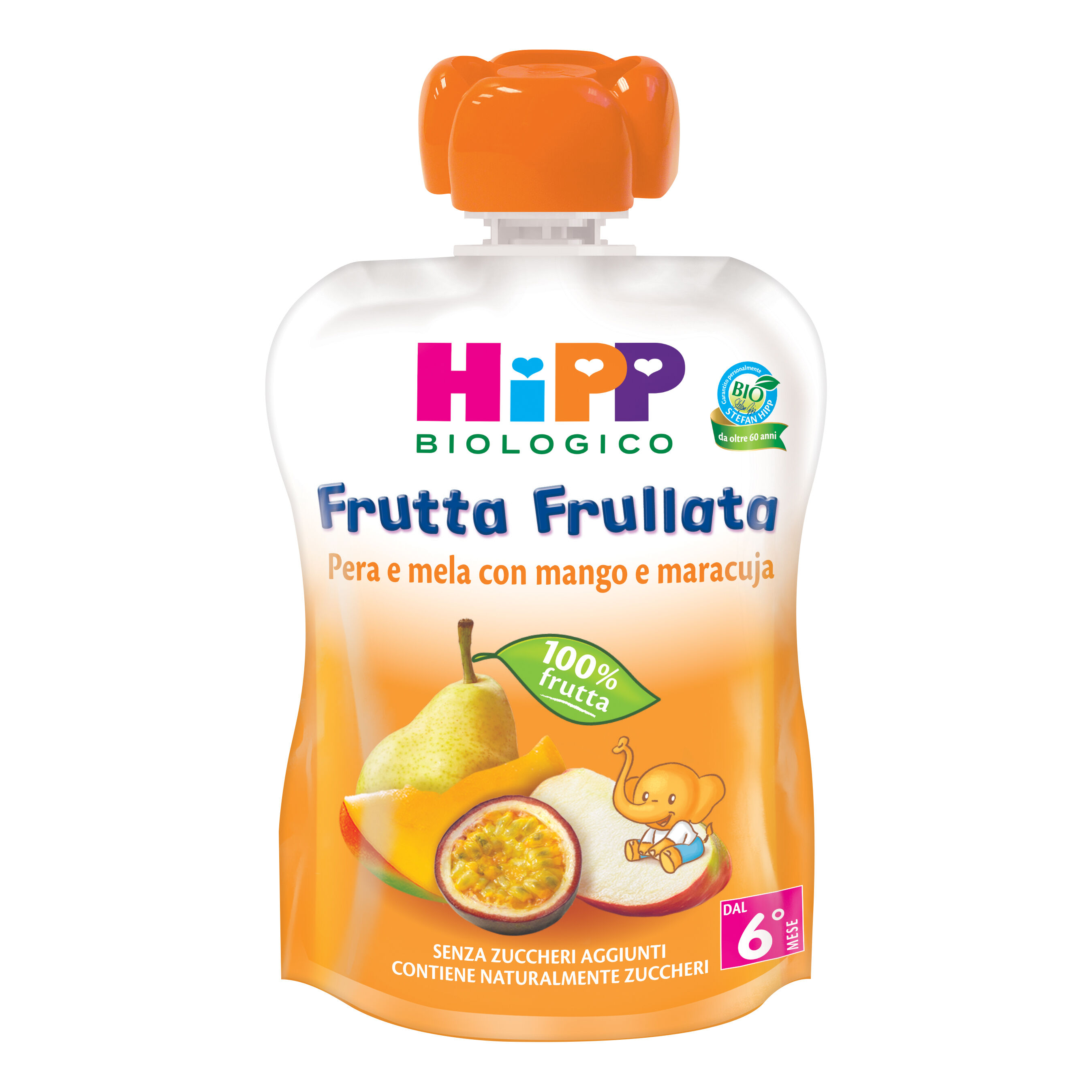 HIPP frutta frull per/mel/mang