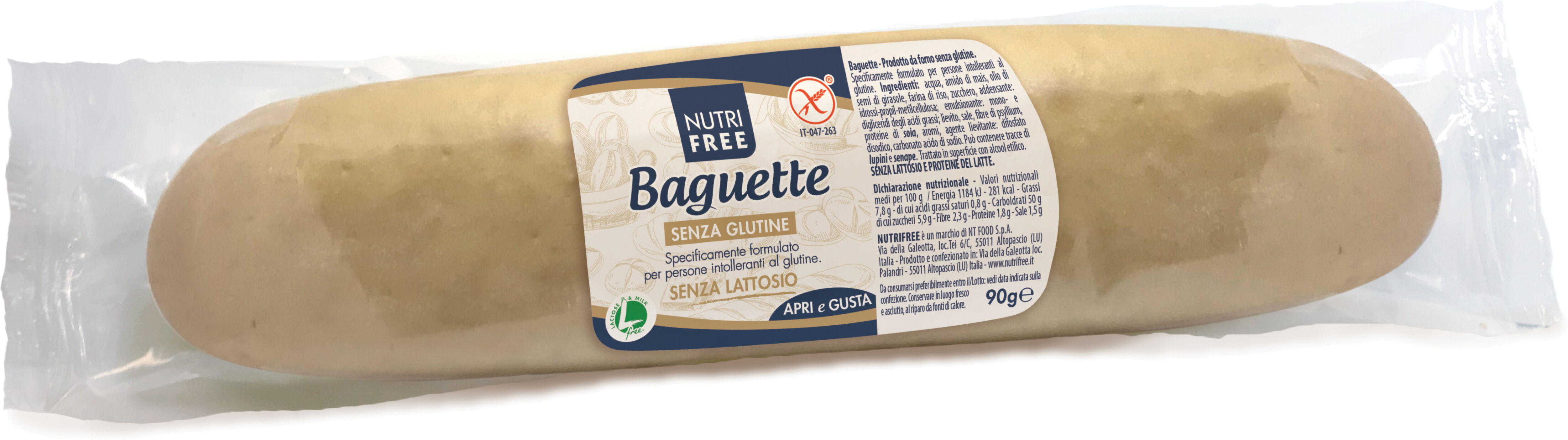 NUTRIFREE baguette 90g