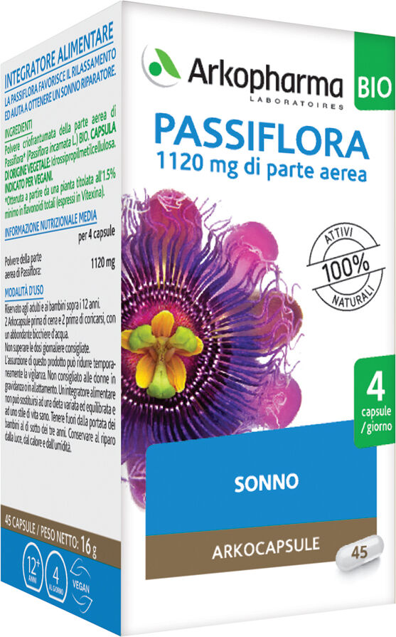 ARKOFARM Arkocapsule passiflora 45cps bio